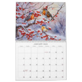 2025 Happy New Year Calendar 12フルカラーアートワーク カレンダー (1月 2026)