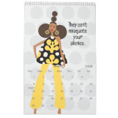 2025 Hey Gurl 12か月カレンダー カレンダー (3月 2026)