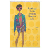 2025 Hey Gurl 12か月カレンダー カレンダー (1月 2026)