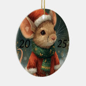 2025 Holiday Mouse Ornament セラミックオーナメント (右)