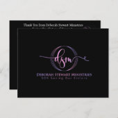 2025 HOLIDAY THANK YOU CARD #2 ポストカード (正面/裏面)