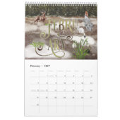 2025 Illustrated Celtic Fantasy Calendar カレンダー (2月 2027)