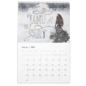 2025 Illustrated Celtic Fantasy Calendar カレンダー (1月 2027)