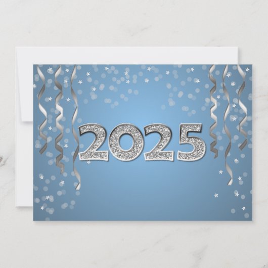 2025 in Diamonds New Year's Eve 招待状 (裏面)