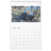 2025 Jackie & Shadow - Big Bear Eagles Calendar 2 カレンダー (3月 2027)