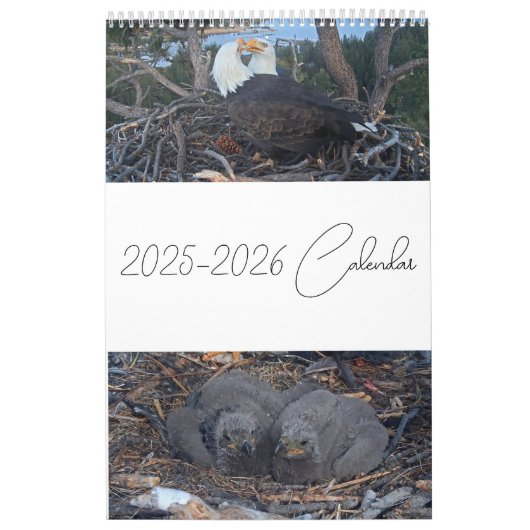 2025 Jackie & Shadow - Big Bear Eagles Calendar 2 カレンダー (カバー)