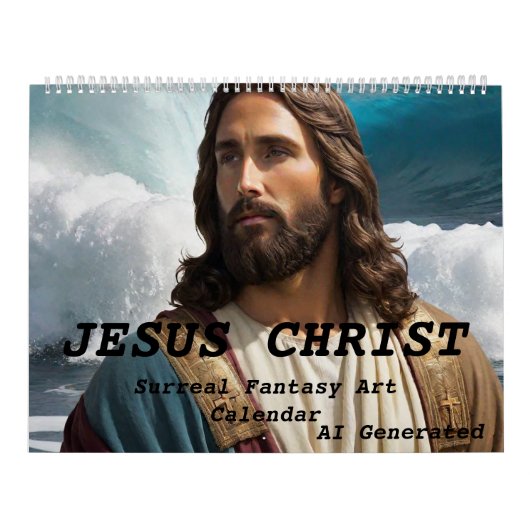 2025 JESUS Surrealファンタジーアート カレンダー (カバー)