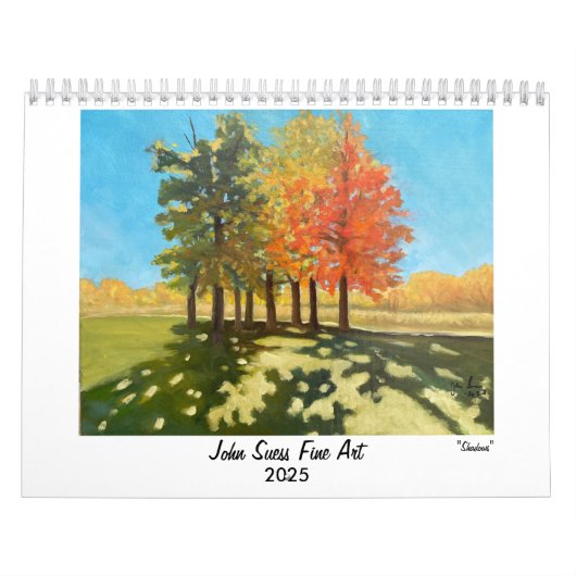 2025 John Suessファインアートウォールカレンダー カレンダー (カバー)