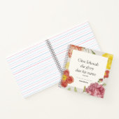 2025 JWカスタマイズ年文字詩篇96:8 ノートブック (内部)