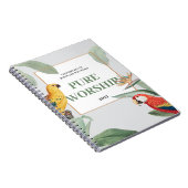 2025 JWコンベンション純礼拝熱帯熱デザイン ノートブック (右側)