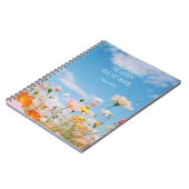 2025 JW年文字詩篇96:8フローラ ノートブック (左側)