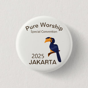 2025 JW特別会議ジャカルタインドネシア 缶バッジ