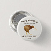 2025 JW特別大会ニュージーランド純礼拝堂 缶バッジ (正面&裏面)