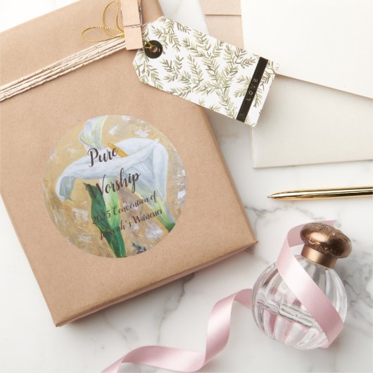 2025 JW convention customizable ラウンドシール (ギフト)