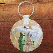 2025 JW convention customize also name キーホルダー (正面)