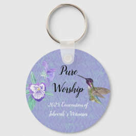 2025 JW convention with name customize キーホルダー