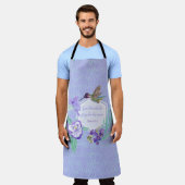 2025 JW year text customizable エプロン (着用した状態)