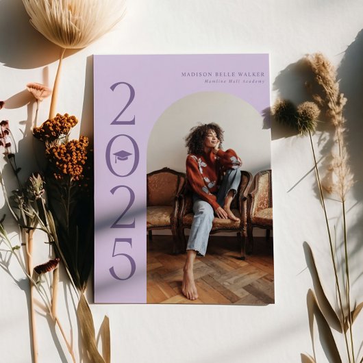 2025 Lavender Arch卒業発表 サンキューカード