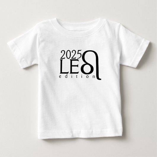 2025 Leo版(シンボル付きベビーTシャツ) ベビーTシャツ (正面)