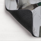 2025 Mallard in Flight Calendar by Janz Mouse pad マウスパッド (コーナー)