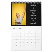 2025 Modern Calendar独自のを作成カスタムする カレンダー (2月 2027)