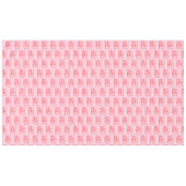 2025 Modern Merry and Bright Red Pink Christmas テーブルクロス (正面(横))