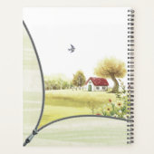 2025 Monogram Name Beautiful Monthly プランナー手帳 (裏面)