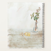 2025 Monogram Name Coffee Cake プランナー手帳 (裏面)