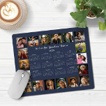 2025 Navy Blue Multiple Photo Collageカレンダー マウスパッド<br><div class="desc">🌟2025 Navy Blue Multiple Photo Collage Calendarマウスのパッドシンプルは、年に一度のカレンダーと18枚の写真を搭載しお気に入りのている。すべての色はカスタマイズ可能。祖父母素晴らし、父母、叔母、叔父、父母などへの贈り物！cedarandstring@gmail.comで連絡お問い合わせもしデザインまたはマッチング製品のサポートが必要です。</div>