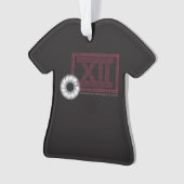 2025 Noblesville Winter Guard XII オーナメント (正面)