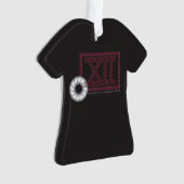 2025 Noblesville Winter Guard XII オーナメント (正面)