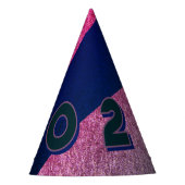 2025 NYEパーティー帽子（日没の残照） パーティーハット (正面)