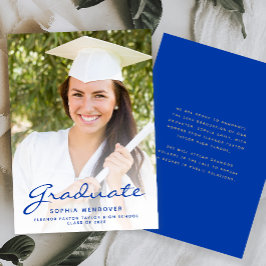 2025 Photo Blue金ゴールドスクリプトグラード発表 招待状