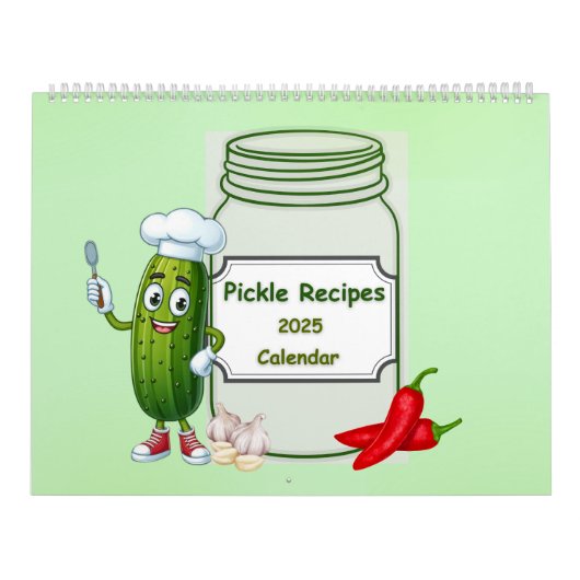 2025 Pickleカレンダー(レシピ) カレンダー (カバー)