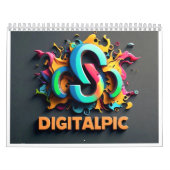 2025 Premium Wall Calendar - スタイリッシュ & Functional カレンダー (カバー)