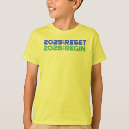 2025:RESET/2026:BEGIN キッズTシャツ Tシャツ
