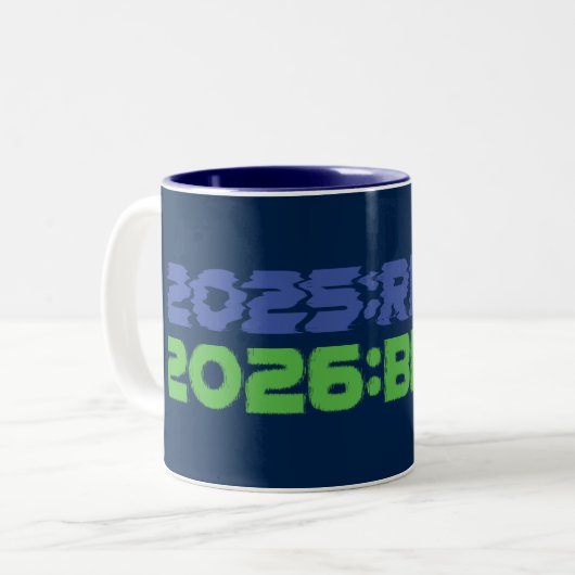 2025:RESET/2026:BEGIN マグカップ (正面左)
