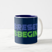 2025:RESET/2026:BEGIN マグカップ (正面右)