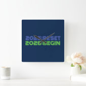 2025:RESET/2026:BEGIN 時計 (ホーム)