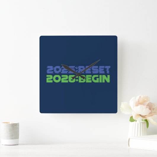 2025:RESET/2026:BEGIN 時計 (ホーム)