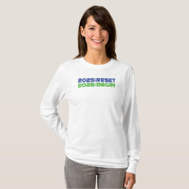 2025:RESET/2026:BEGIN 長袖Tシャツ Tシャツ