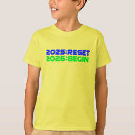 2025:RESET/2026:BEGIN Kids T-Shirt Tシャツ