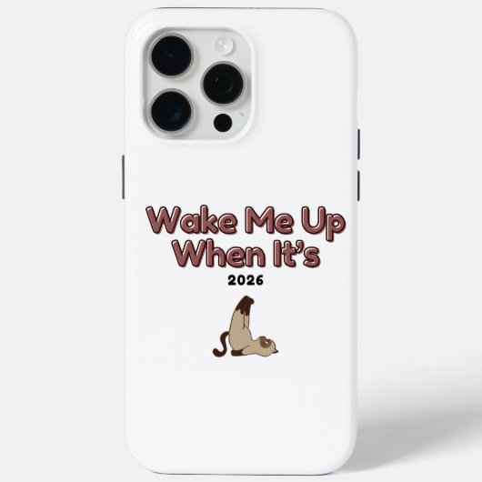 2025 Resolution Case-Mate iPhoneケース (裏面)