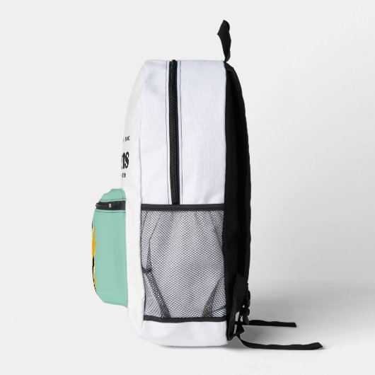 2025 Retro SpinNations Backpack プリントバックパック (右)