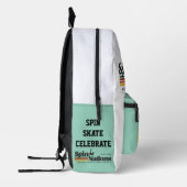 2025 Retro SpinNations Backpack プリントバックパック (左)