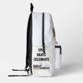 2025 Retro SpinNations Backpack プリントバックパック (左)