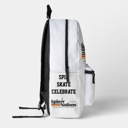 2025 Retro SpinNations Backpack プリントバックパック (左)