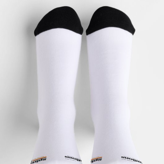 2025 Retro SpinNations Crew Socks ソックス (上部)