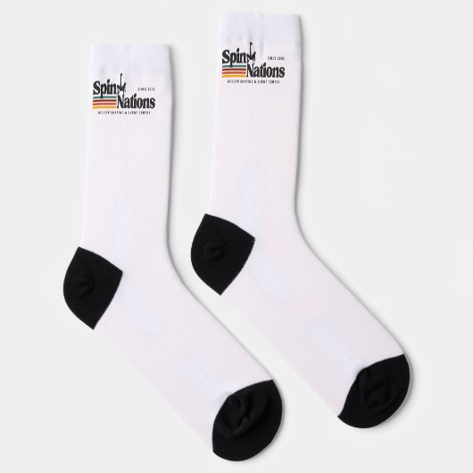 2025 Retro SpinNations Crew Socks ソックス (右)