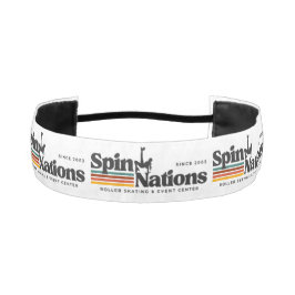 2025 Retro SpinNations Headband アスレチックヘッドバンド